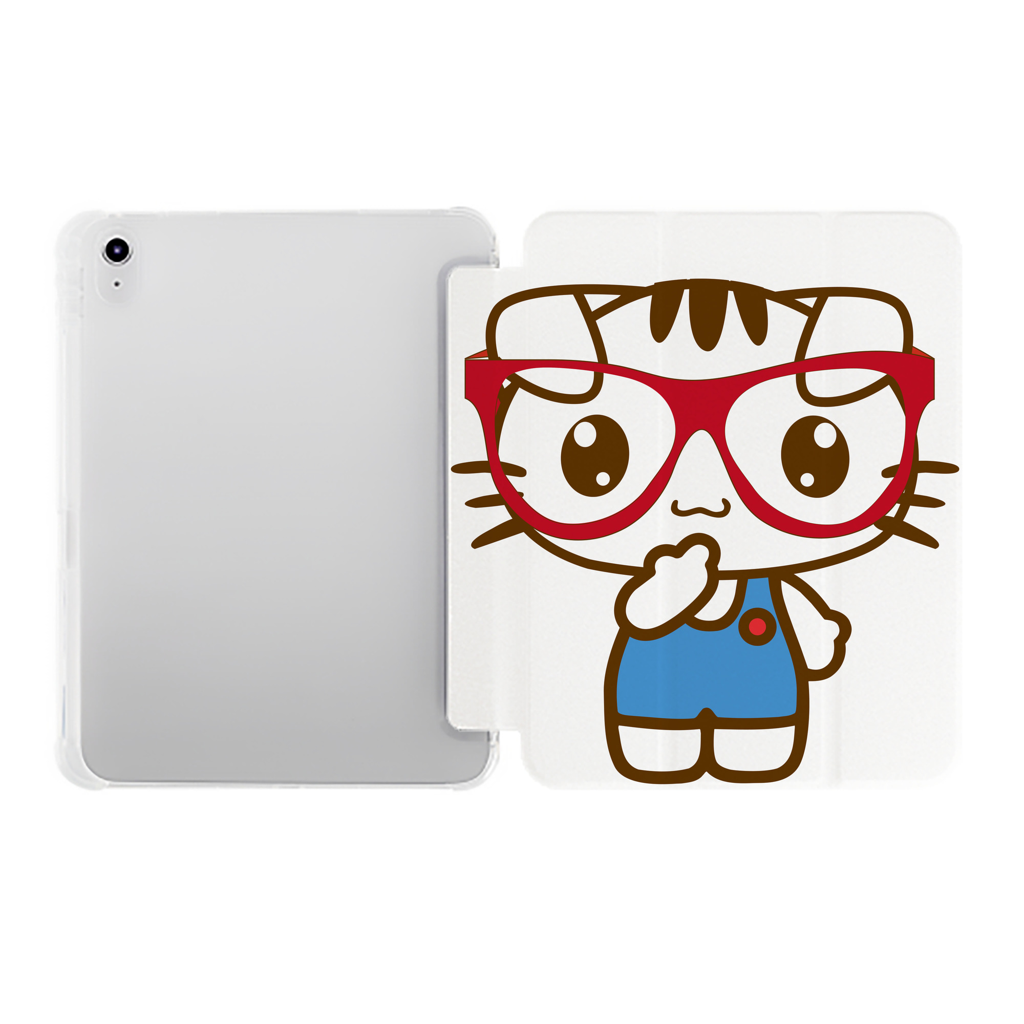 （画像用） Hello Kitty ハローキティ IPad ケース ペン収納付き 三つ折りスタンド PUレザー×シリコン 対応機種9.5/10.5/10.9インチ